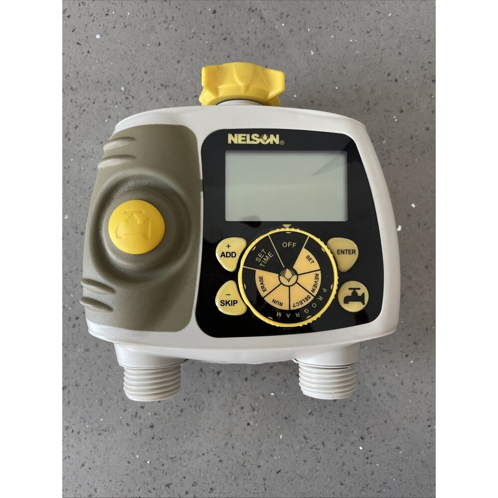 GreenThumb Dual Outlet Programmable Water Timer 534584 By Nelson
